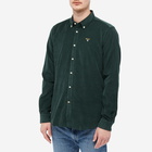 Barbour Men's Yaleside Tailored Cord Shirt in Sycamore