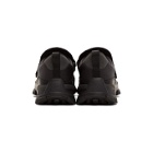 Prada Black Gabardine Strap Sneakers