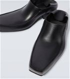 Balenciaga Romeo leather slippers