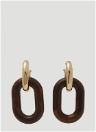 XL Chain Link Earrings in Gold