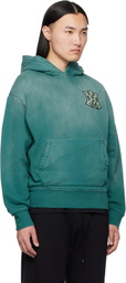 AMIRI Green 'MA Hollywood' Oversized Hoodie