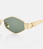Celine Eyewear Triomphe oval sunglasses