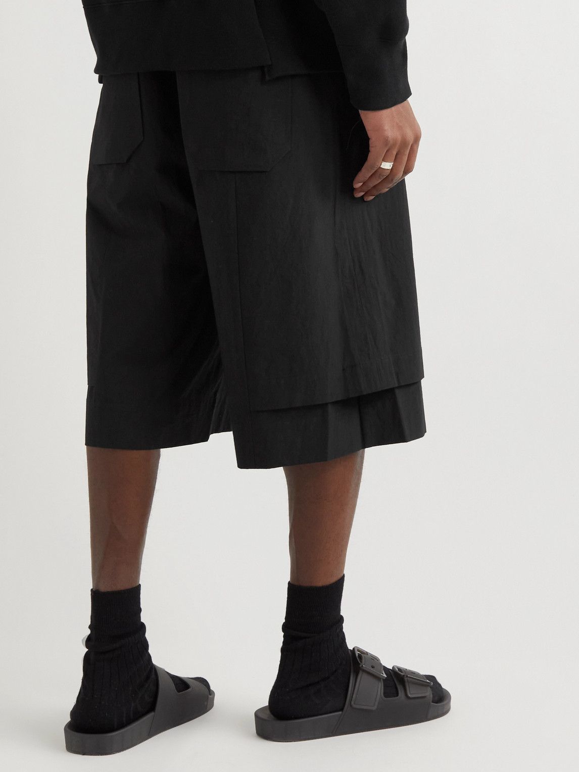 Craig Green Black Layered Track Shorts Craig Green