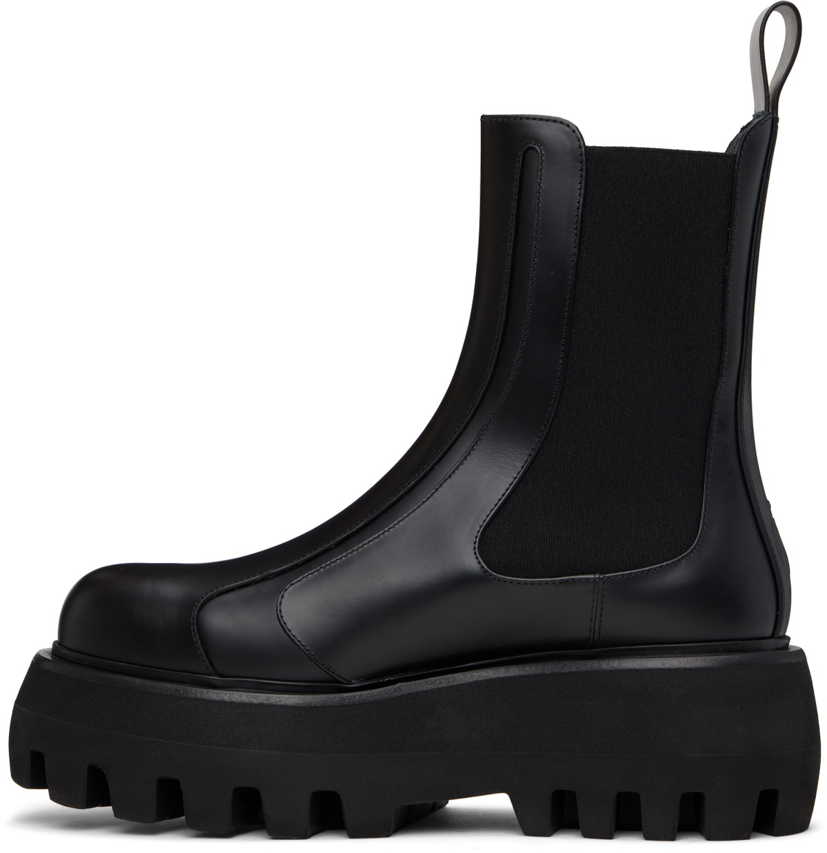 McQueen Black Sofa Chelsea Boots