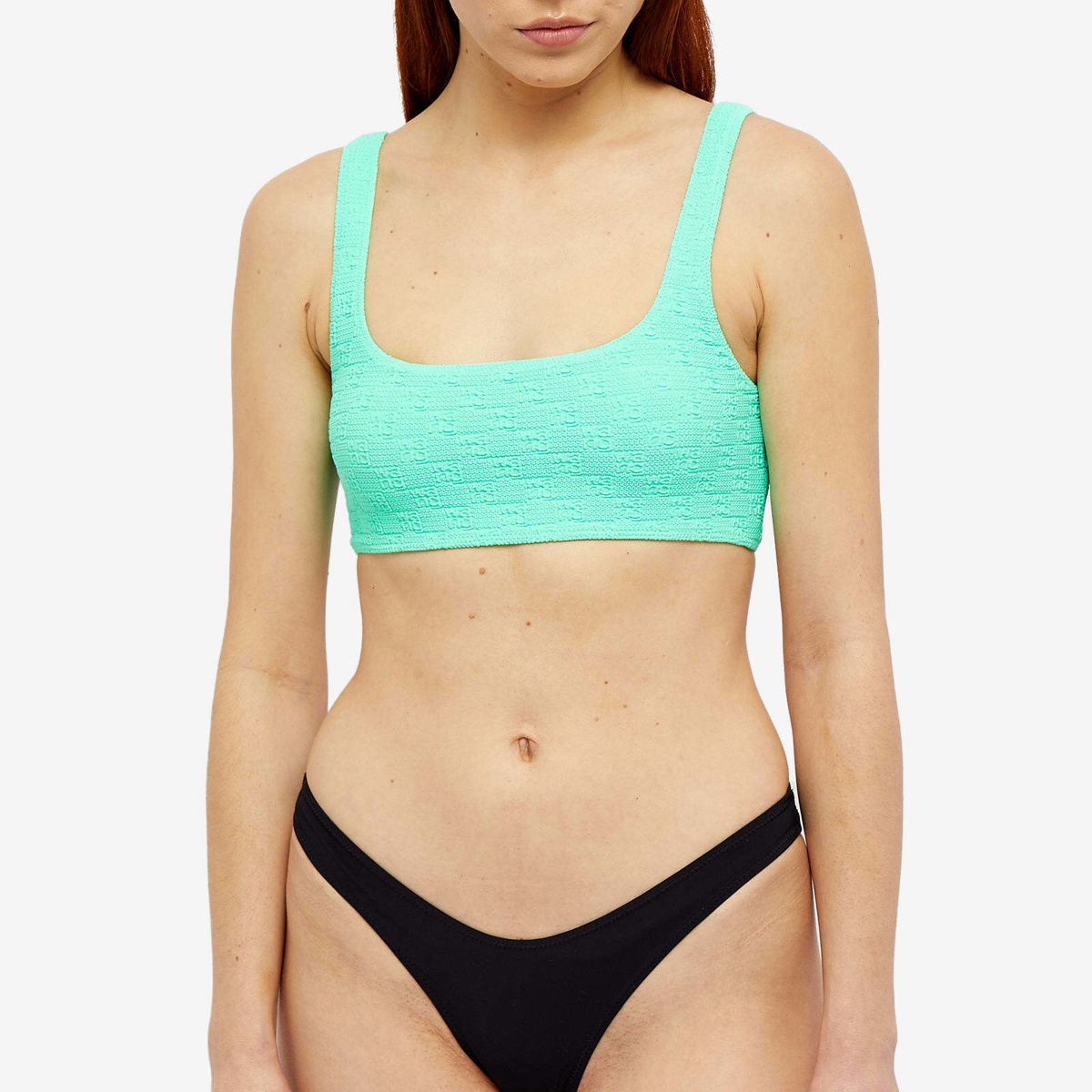 Alexander Wang Logo Tape Triangle Bra