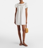 Dôen Daphne cotton poplin minidress