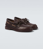 Burberry Leather boat shoes