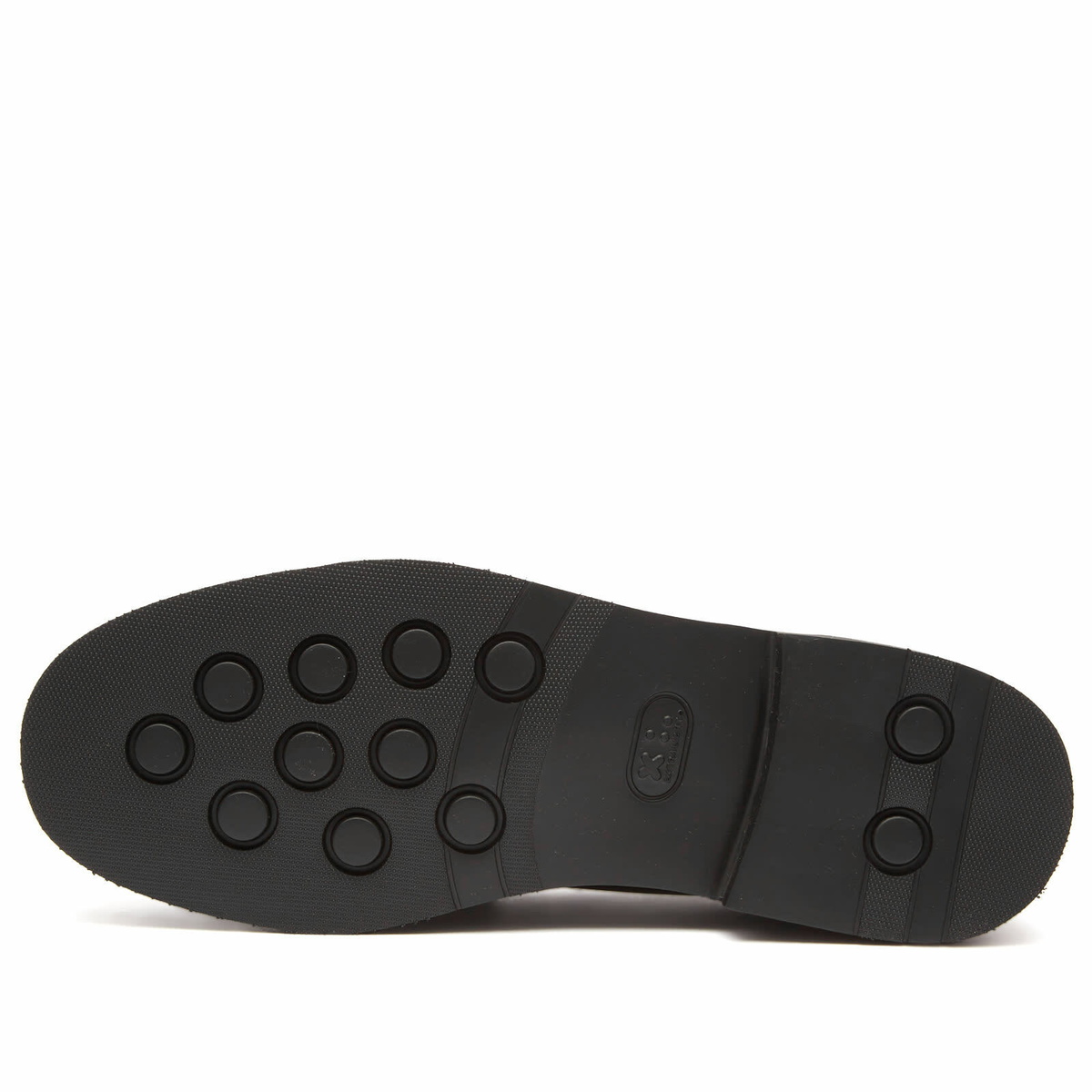 Bass Weejuns Men's Larson Step Loafer in Black Leather