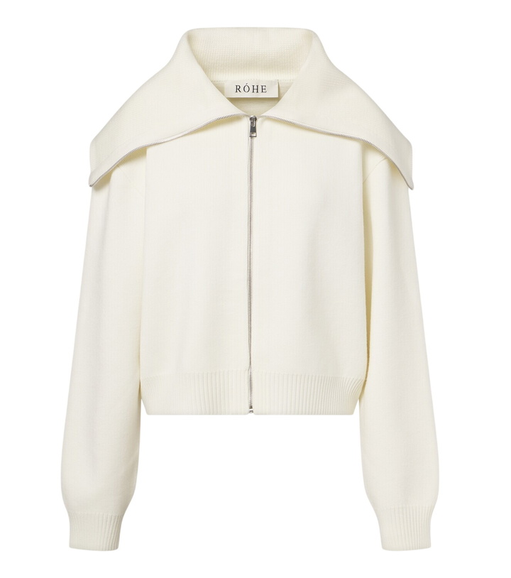 Photo: Róhe Wool zip-up sweater