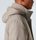 Zegna Technical wool down jacket