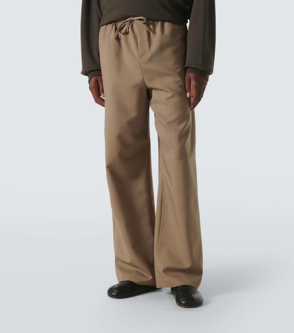 パンツ TheRow 25ss Donatello Pant THE ROW | ザ ロウ（ザ ロー)｜【MEN】DONATELLO PANT/ブラック の通販