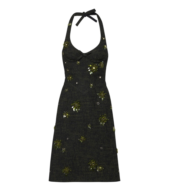 Photo: Shushu/Tong Embellished tweed minidress