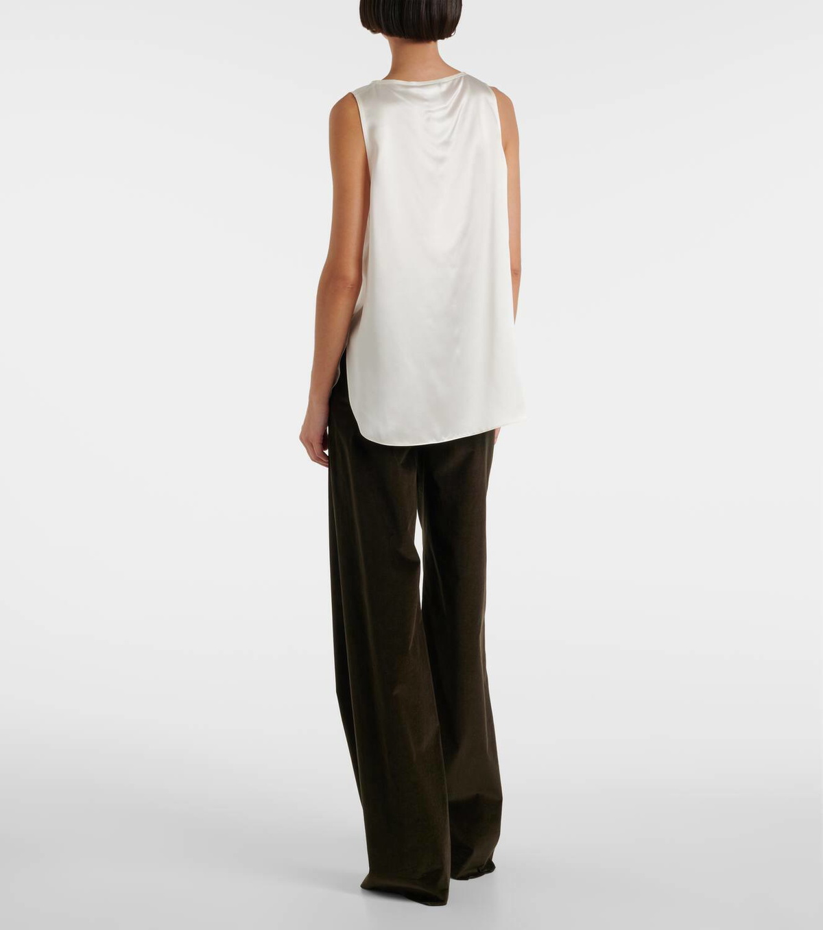 MAX MARA Filly silk top シルク タンクトップ Silk satin top | Max Mara