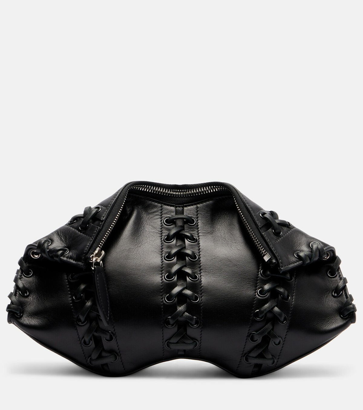 McQueen Manta Small leather shoulder bag