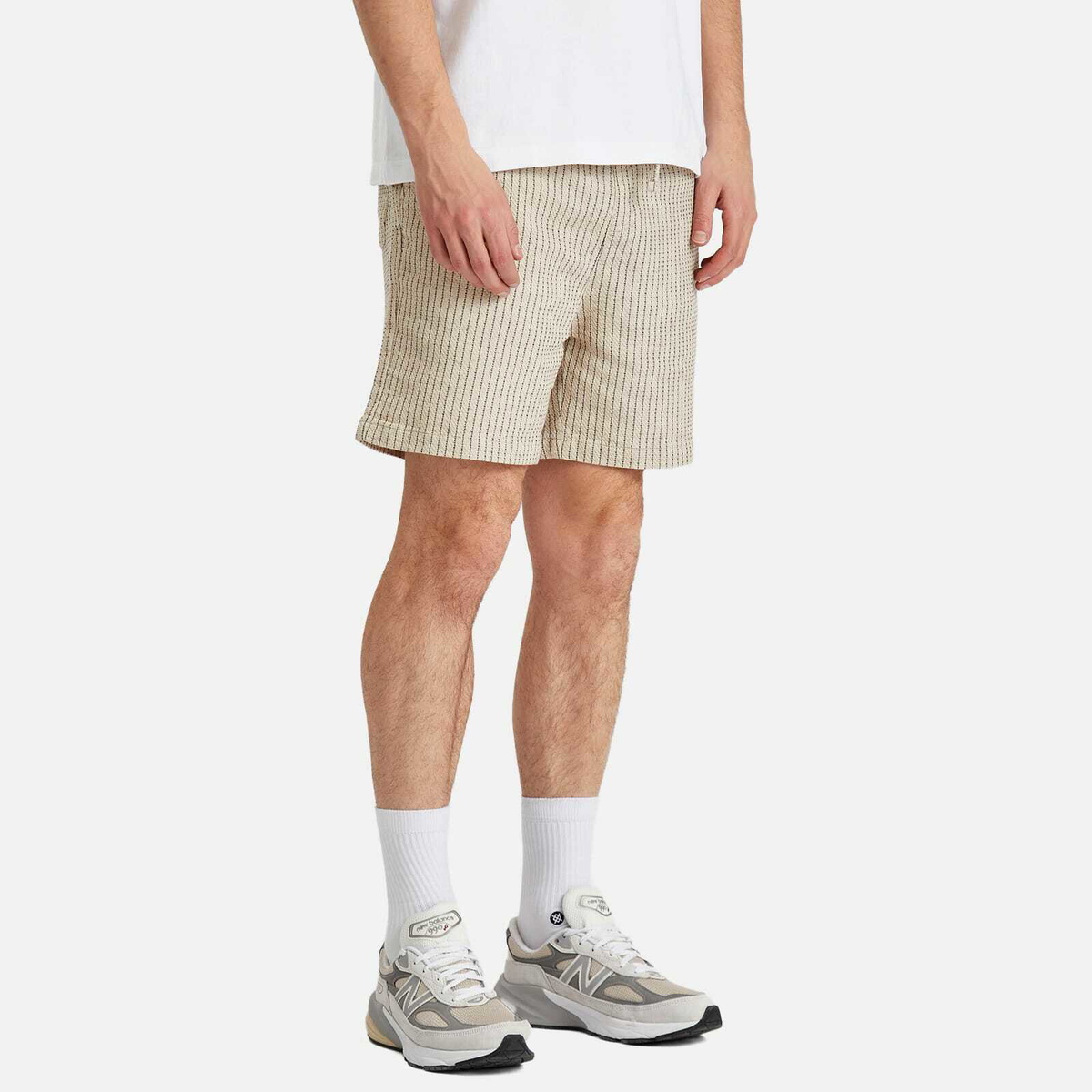 Percival Men's Sorrento Short in Ecru