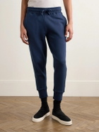 Kingsman - Tapered Cotton and Cashmere-Blend Jersey Sweatpants - Blue