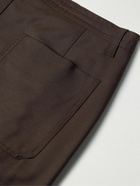 The Row - Kenzai Virgin Wool and Mohair-Blend Trousers - Brown