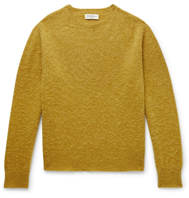 Photo: YMC - Spinners Wool Sweater - Yellow