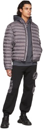 MCQ Grey Ultralight Ripstop Puffer Jacket