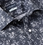 Peter Millar - Giardini Floral-Print Cotton-Voile Shirt - Blue