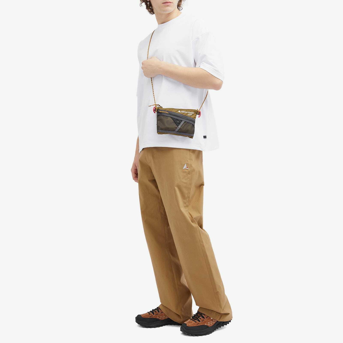 Klättermusen Men's Algir Accessory Bag - S in Olive 