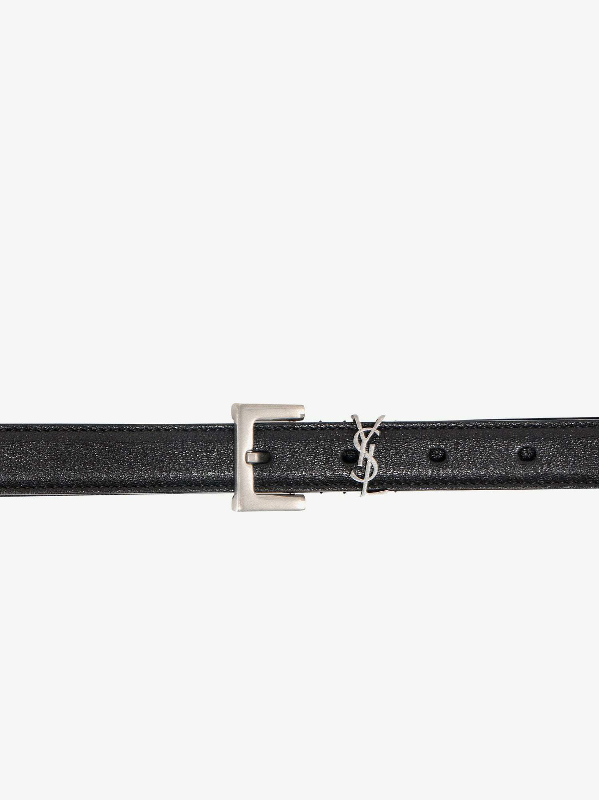 Saint Laurent Belt Black Mens Saint Laurent