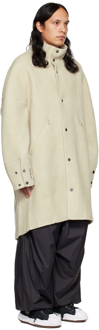 A. A. Spectrum Beige Manua Coat