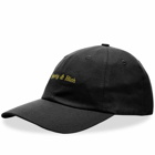 Sporty & Rich Men's Classic Logo Cap in Black/Gold