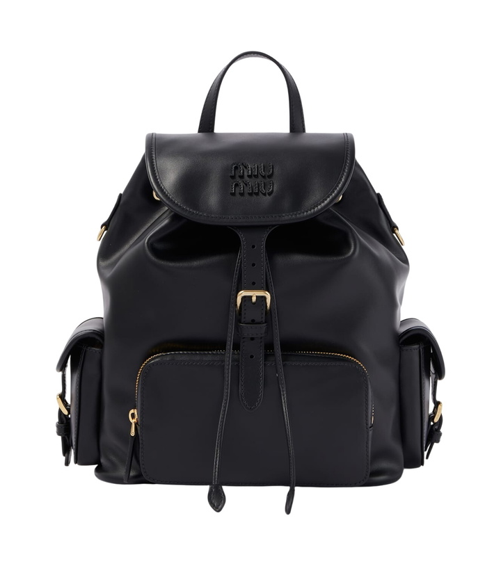 Photo: Miu Miu Leather backpack