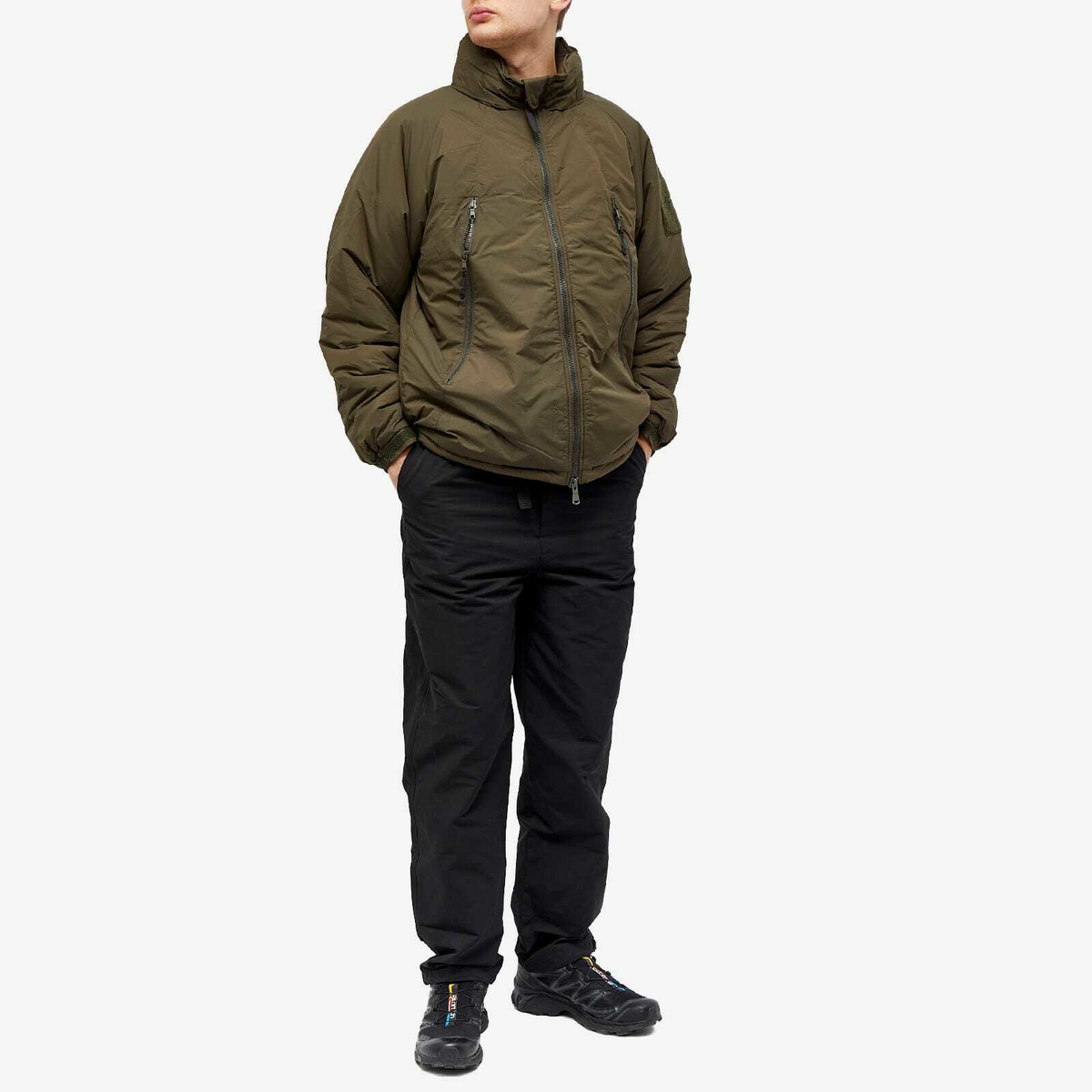 Wild Things Men's Happy Jacket in Olive Wild Things