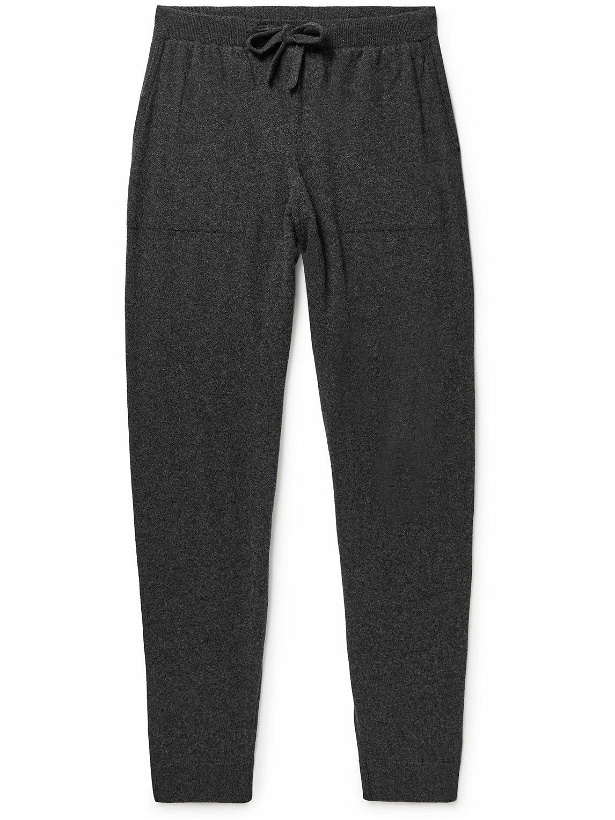 Photo: Sunspel - Tapered Cashmere Sweatpants - Gray