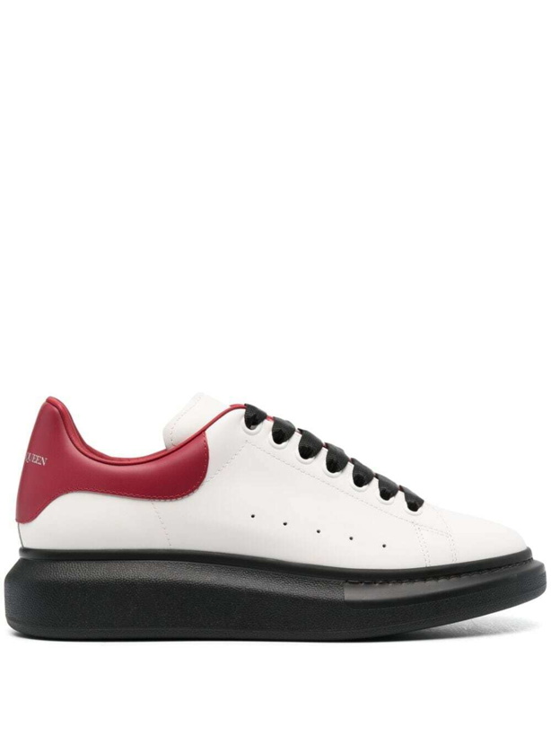 Photo: ALEXANDER MCQUEEN - Oversized Leather Sneakers