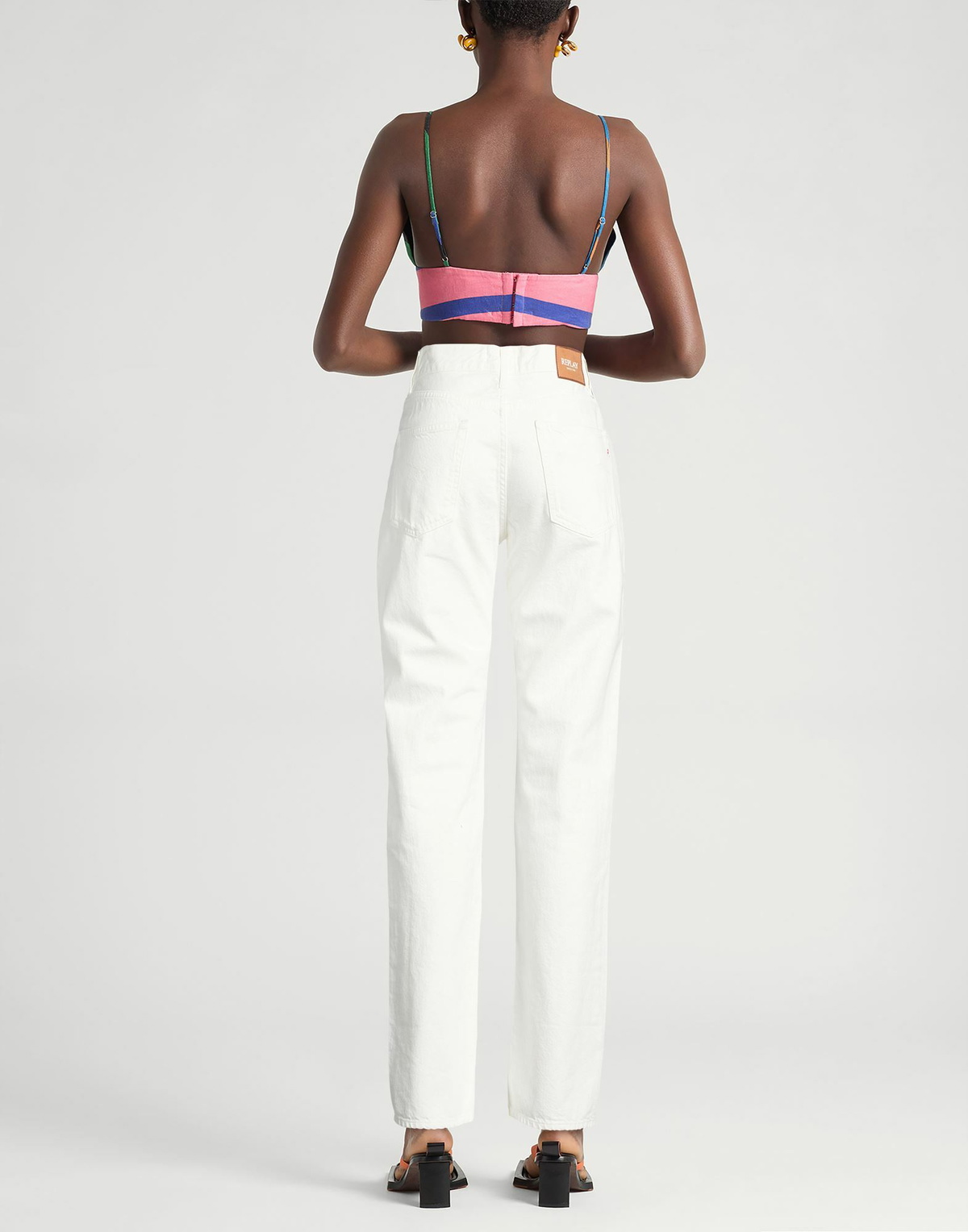 Replay Womens Jeans in White