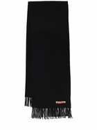 ACNE STUDIOS Wool Logo Scarf