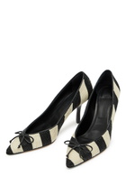 Jacquemus Les Escarpins Tourni 80 Striped Faux Raffia Pumps