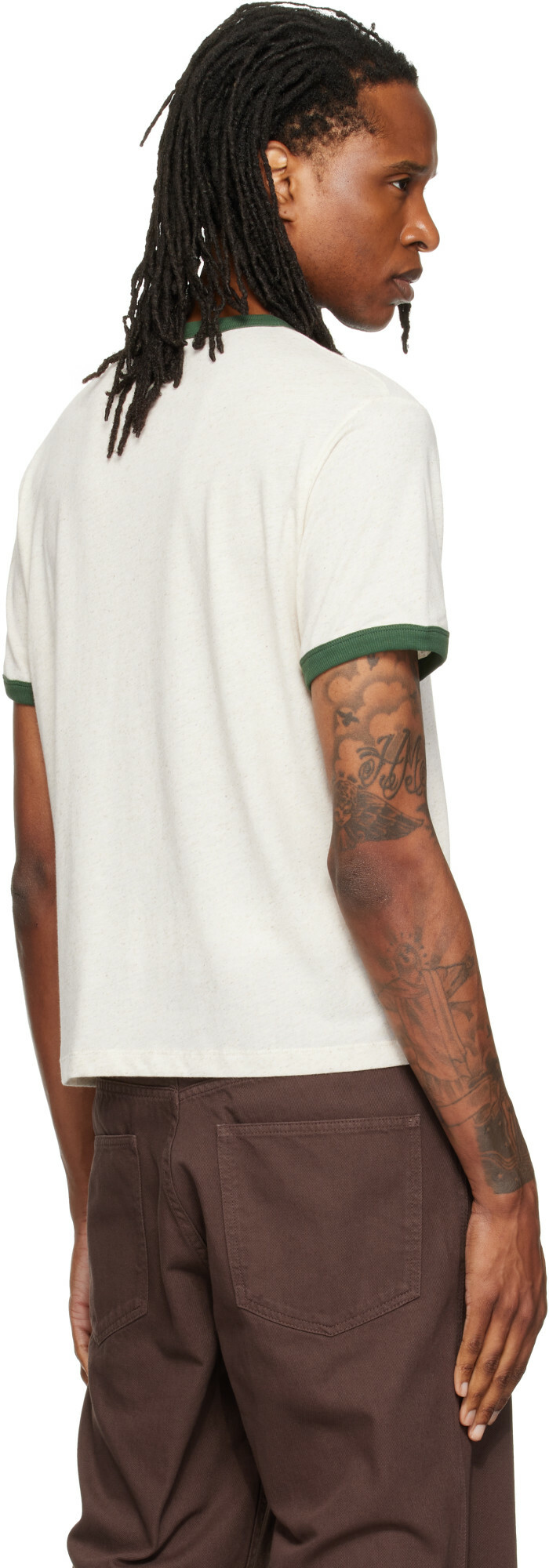 Palmes Off-White Apple Ringer T-shirt
