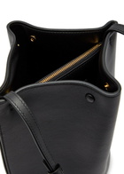 Givenchy Nano Floral Bag-charm Leather Bucket bag - Black - One Size