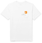 Nike - Sportswear Story Pack Slim-Fit Logo-Print Cotton-Jersey T-Shirt - Men - White