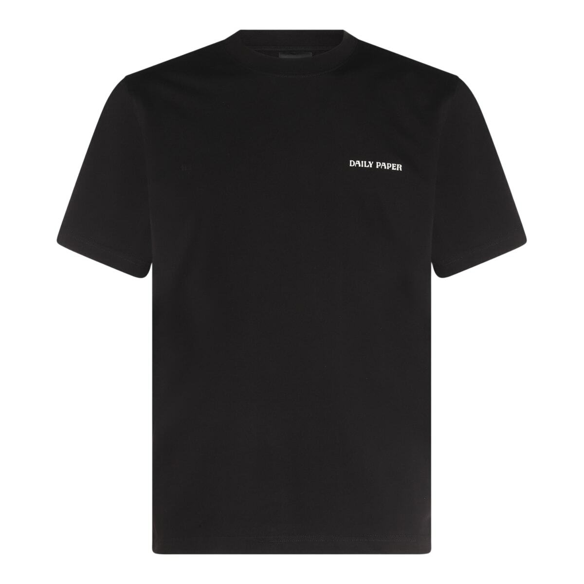 Tシャツ・カットソー DAILY PAPER Men T-shirt Black 2511044 BLACK Daily Paper - Black Dias T Shirt – Daily Paper US