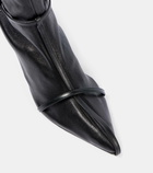 Jil Sander Leather ankle boots