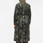 Snow Peak Women's Printed Insect Mesh Pullover Coat in Khaki
