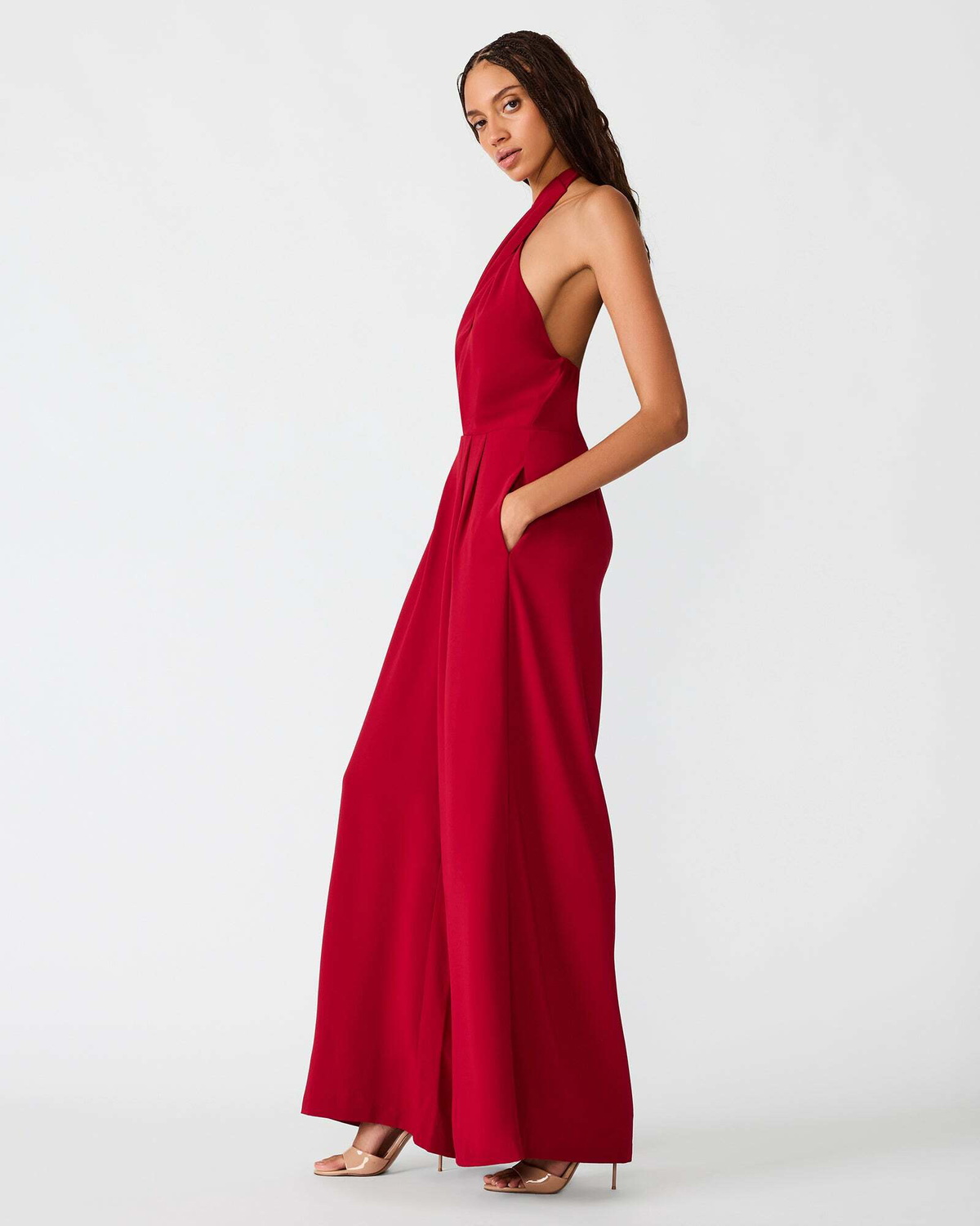 Steve Madden Aiyana Jumpsuit Dresses in Red