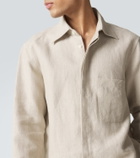 Saman Amel Linen overshirt
