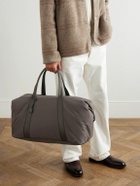 Loro Piana - Leather-Trimmed Shell Weekend Bag