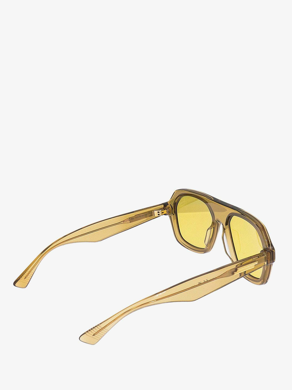 サングラス BOTTEGA VENETA Woman Sunglasses Yellow BV1176S 004 Bottega Veneta Bv1176s Yellow Female Cat-Eye Sunglasses