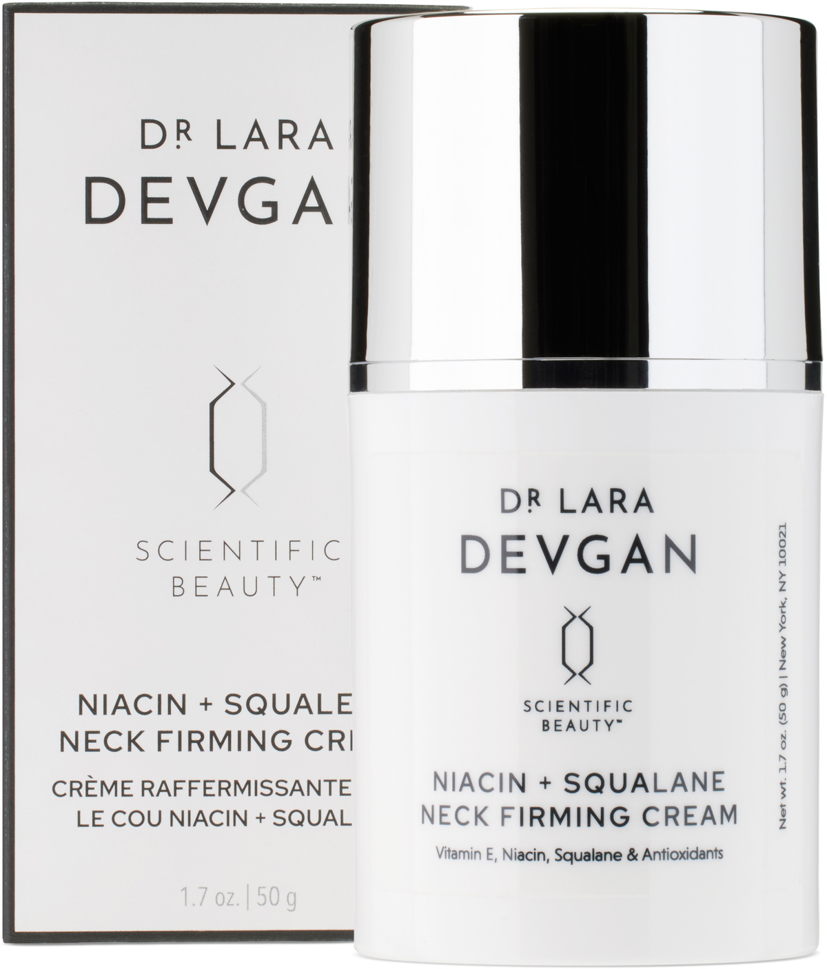 Dr. Lara Devgan Scientific Beauty Niacin + Squalene Neck Firming Cream, 50 mL