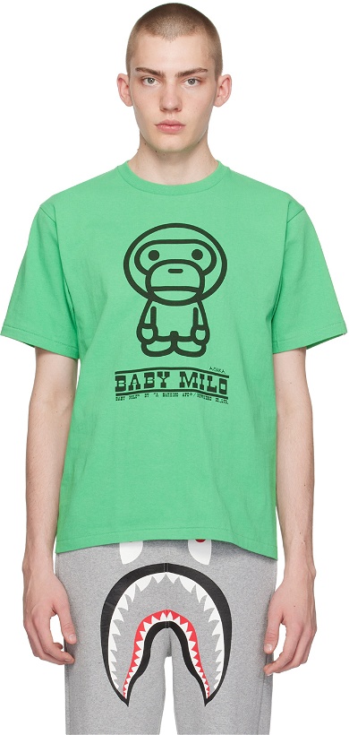 Photo: BAPE Green Classic Baby Milo T-Shirt