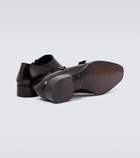 Tom Ford Elkan leather monk strap shoes