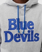 Mitchell & Ness Duke University Pinnacle Heavyweight Fleece Hoodie Grey - Mens - Hoodies/Team Sweats