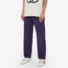 Gucci Men's Logo Cotton Canvas Drawstring Pant in Abyss/Mix